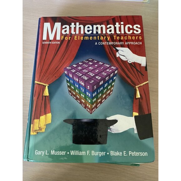 Mathematics for Elementary Teachers teacher resource book College Text Book - Picture 1 of 1